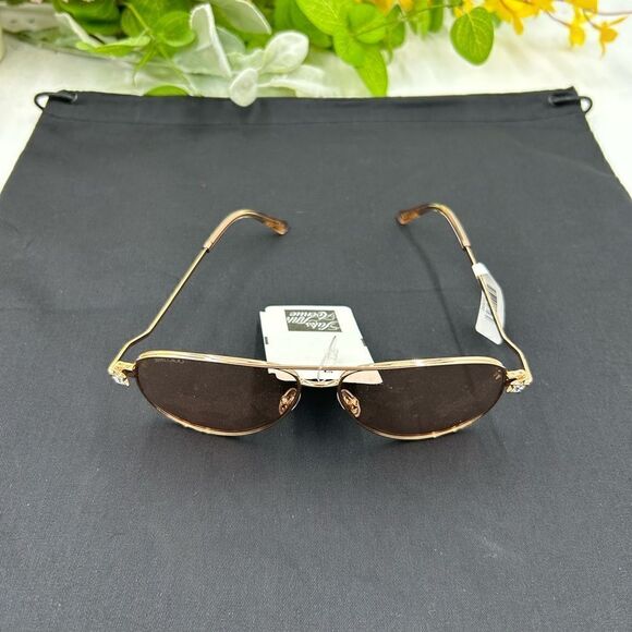 Women’s Jimmy Choo, aviator, sunglasses made in Italy - Picture 2 of 12